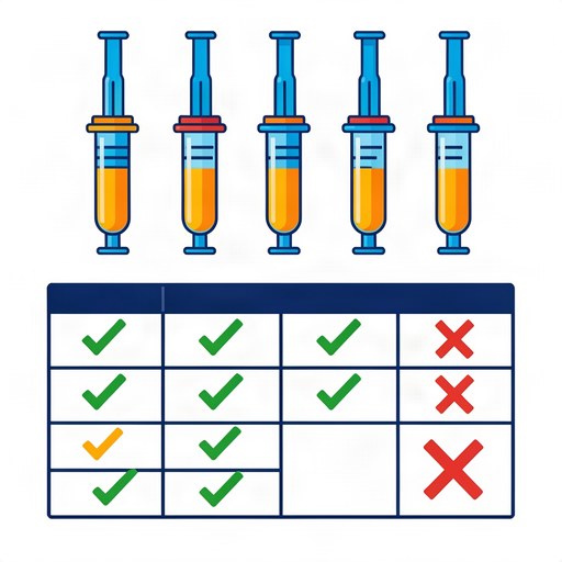 Weight-Loss Medications Compared: The Research Table